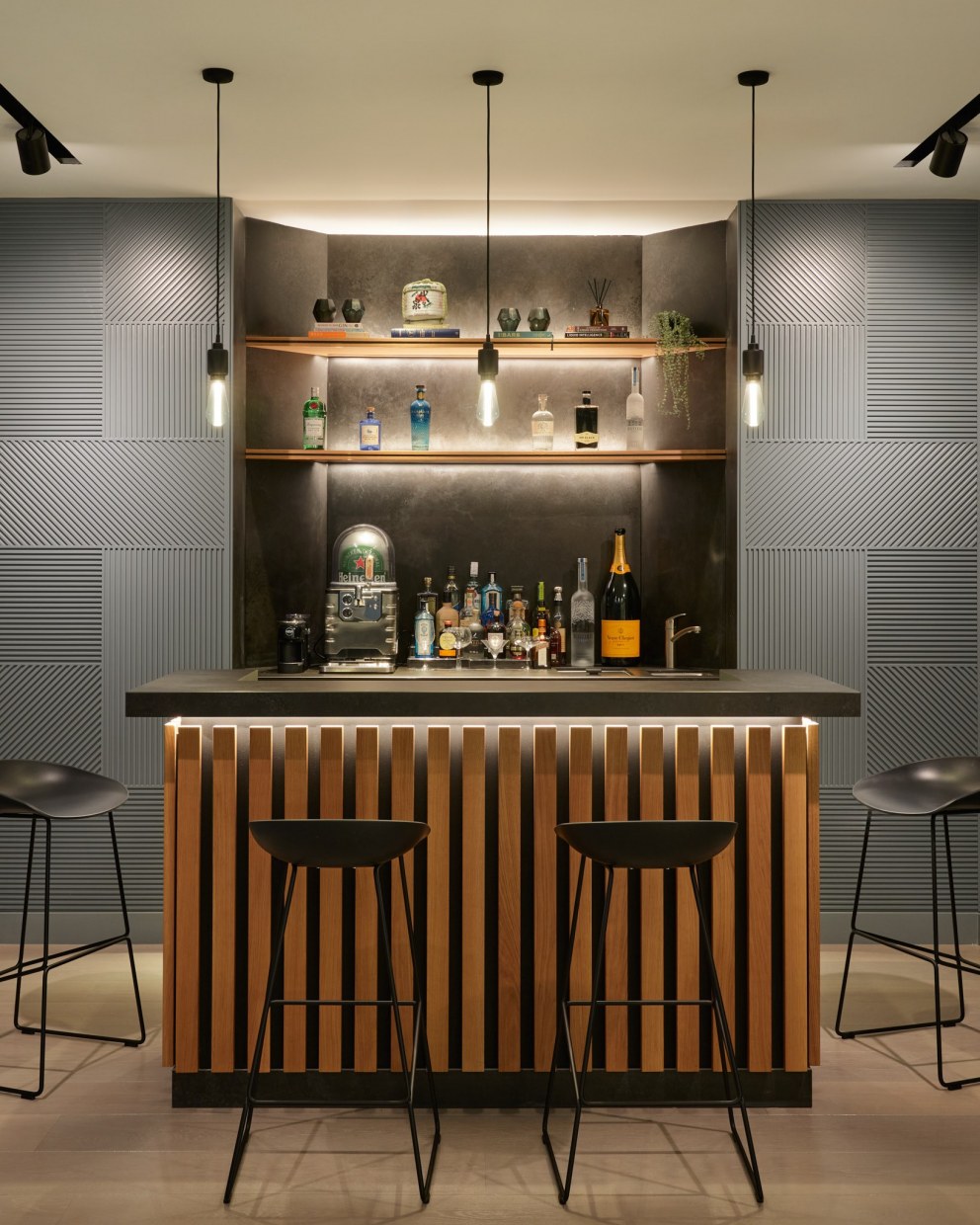 Wimbledon Residential Project | Bar Joinery | Interior Designers